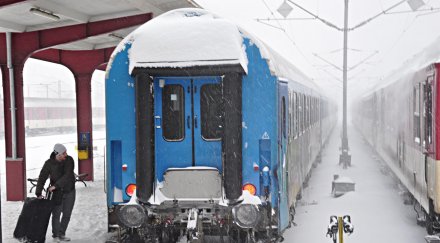 влак сгази мъж