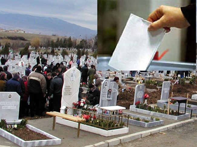 ГЕРБ печелили избори с мъртви души 