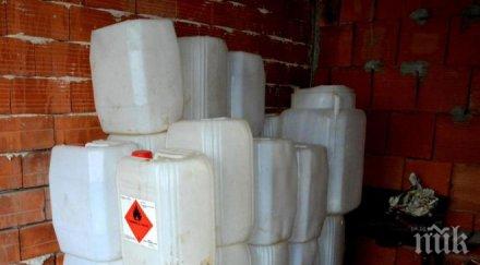 тона вино иззеха митничари незаконна изба снимка