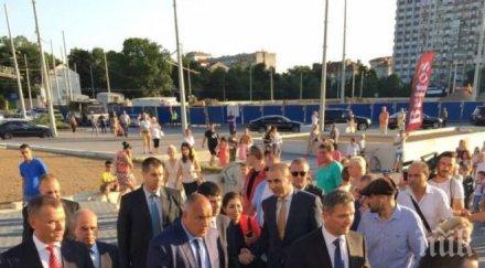 бойко откриването булстрад арена всички допринесоха русе такава уникална зала снимки