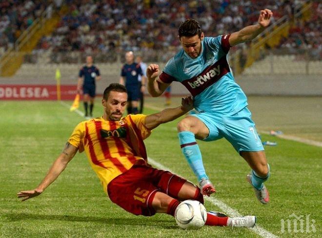 Биркиркара се размина със супер сензация срещу Уест Хем