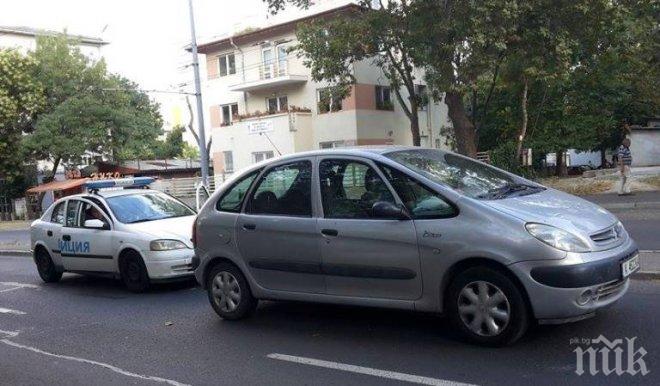 Млад шофьор отнесе пешеходка в Бургас