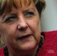 Ангела Меркел припадна в заведение