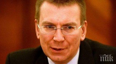 латвийският външен министър визитата френски депутати крим срам свободна европа