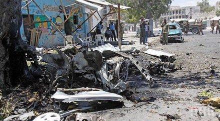 kола бомба гръмна хотел столицата сомалия