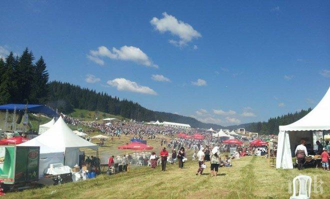 40 тона боклук извозиха от поляните на Рожен след събора