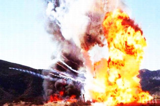 Ужас в Италия! Седем души загинаха при взрив на фабрика за фойерверки