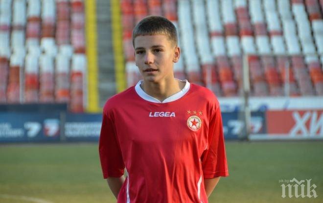 14-годишен стана капитан на ЦСКА при разгром над Вихрен