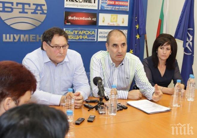 Цветанов: Любомир Христов е най- достойният кмет, който ще бъде излъчен в сегашната надпревара за Шумен