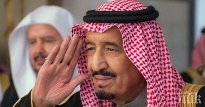 Саудитският крал почива с 1 000 души антураж във Франция