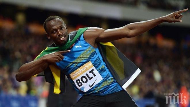 Болт се завърна с 9.87 сек