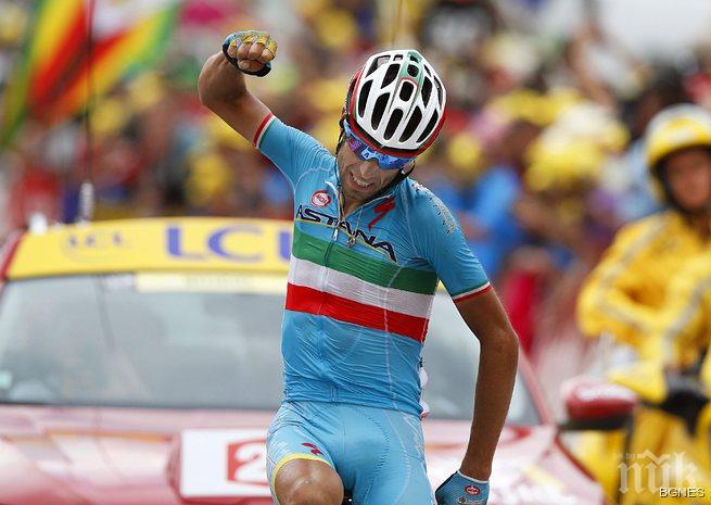 Нибали спечели 19-я етап на Тур дьо Франс, Фрум запази лидерството