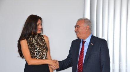 герб планира посещение бизнес делегация български производители азербайджан