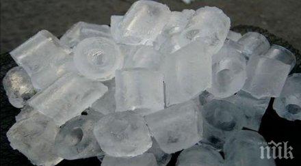 спряха незаконен обект производство лед ахелой