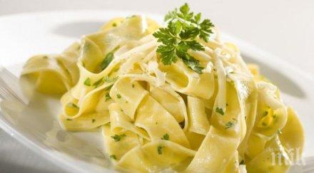 апетитът италианците пастата намалява