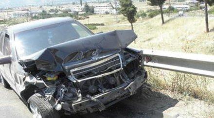 пик мерцедес разби мантинелата благоевград