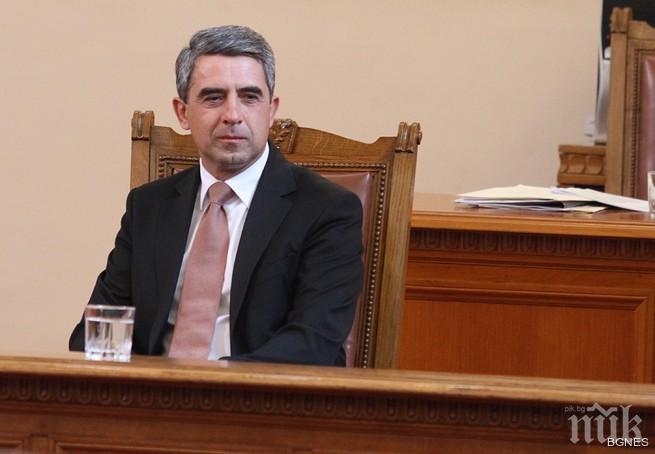 Плевнелиев: Всяка партия в НС носи политическа отговорност за действията си