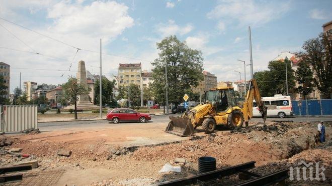 Изцяло спират движението около Руски паметник за 20 дни