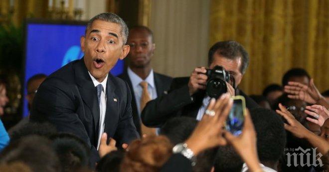 Обама се вихри на дансинга в Найроби (видео)