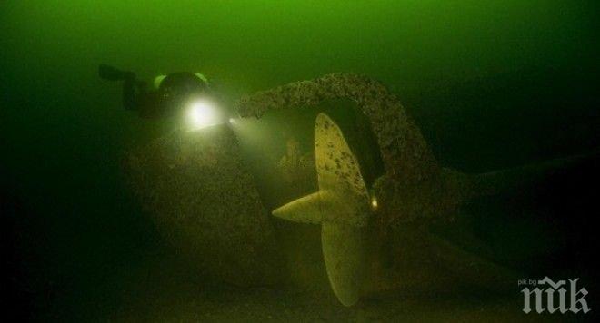 Откриха потънала миниподводница в шведска акватория