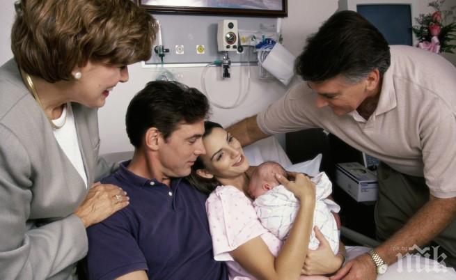 Във Великобритания раждането се превръща в шоу пред многобройна публика