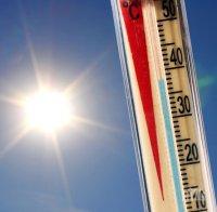 Оранжев код за адски жеги утре - температурите ще достигнат 40 градуса!