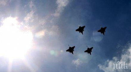 изтребители обстрелват цели пкк турция