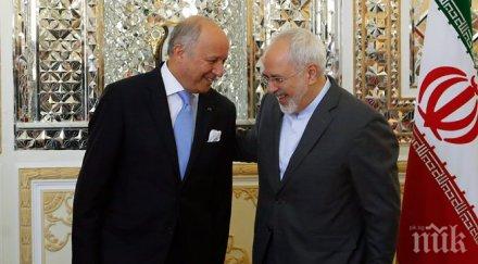 париж покани иранския президент посещение есента