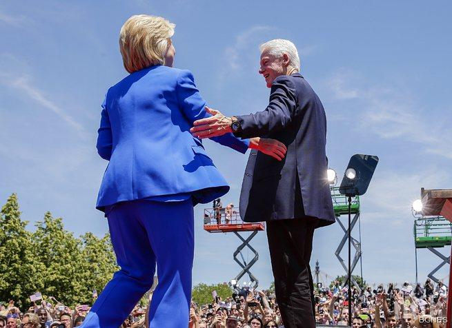 Сикрет сървис: Бил Клинтън имаше русо гадже  с голям бюст