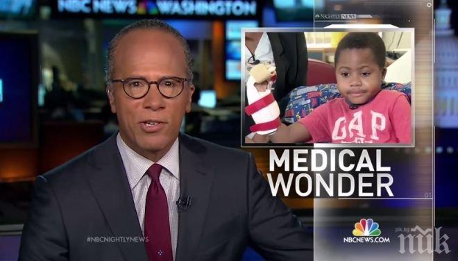 8-годишно американче е най-младият пациент с трансплантирани ръце (видео)