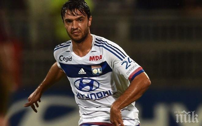 Олимпик (Лион) загуби Клеман Грение за 4 месеца