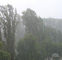 Ураганен вятър над ЛОТ 4 на АМ „Струма”