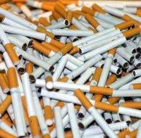 Спипаха 3000 къса цигари и 4 кг тютюн без бандерол в два магазина в Пловдив