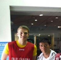 Везенков тренира с тенис звезда (снимка)