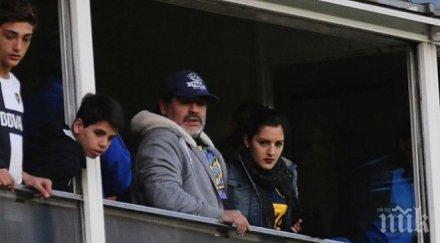 марадона праща майката дъщерите затвора