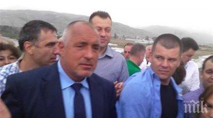 премиерът борисов лиляна павлова пробваха първи магистрала струма снимки