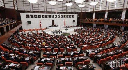 турски вицепремиер жените парламента мълчат