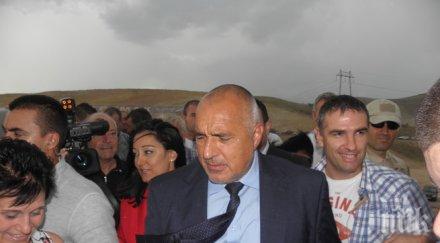 буря отвя премиерската визита сандански