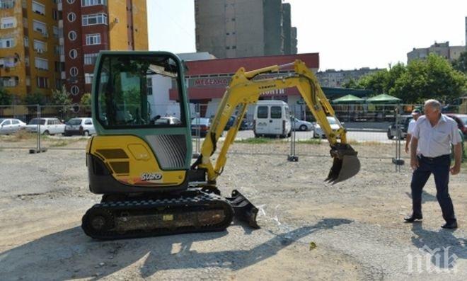 Изграждат микропазар в квартал „Сини камъни” в Сливен