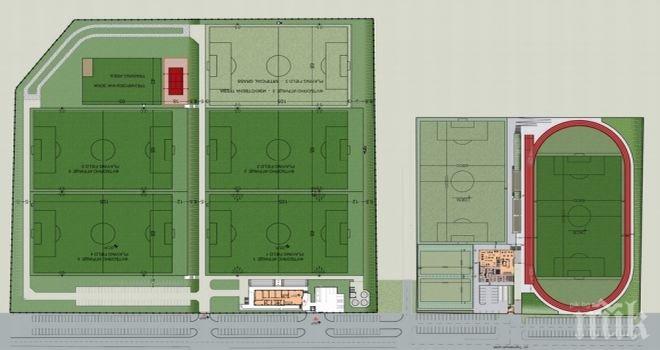 Лудогорец стартира проекта за невижданата база