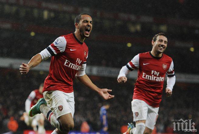 Касорла и Уолкът с нови договори в Арсенал