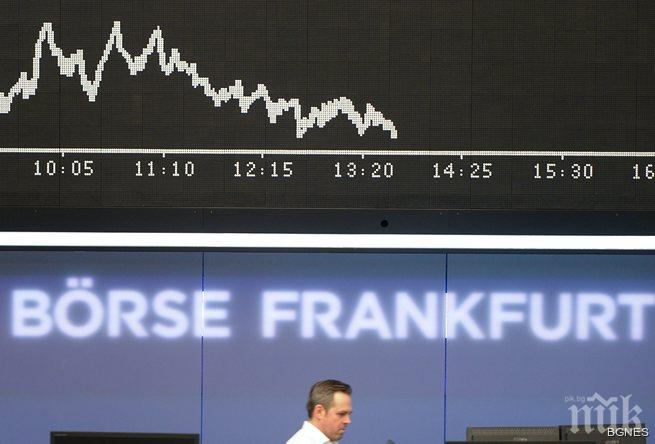 Новините за инфлацията разклатиха европейските акции