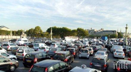 франция шофьорите чакат 640 километрови задръствания