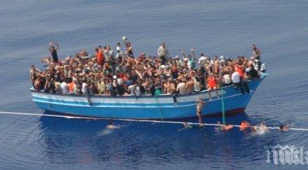италианската брегова охрана спаси минимум 800 имигранти петима открити мъртви