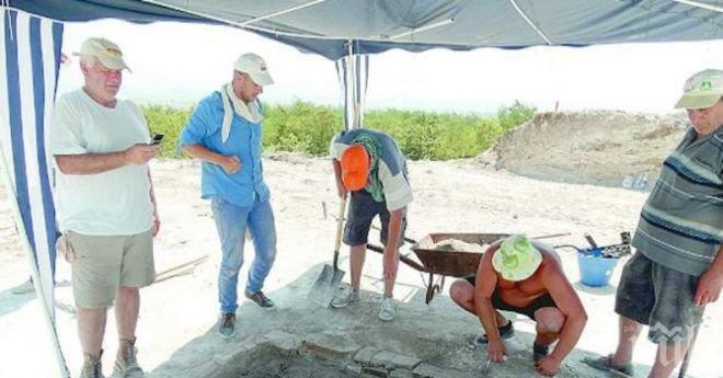 Откриха гроб на тракийска принцеса