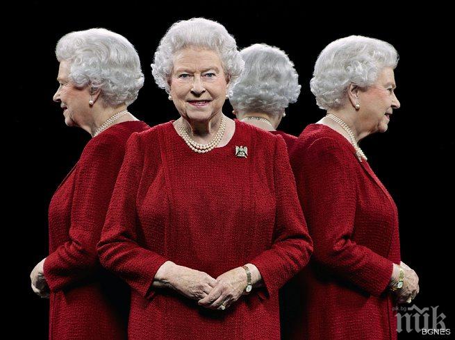 Четворен портрет на Кралица Елизабет Втора показва най-добрите й страни