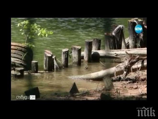 Скандал! Държавата превзема частен имот чрез Камчия! Собственичката засипва реката с пясък, за да го опази