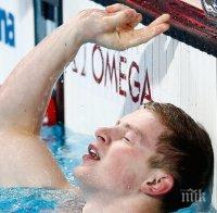 Адам Пийти подобри световния рекорд на 50 метра бруст