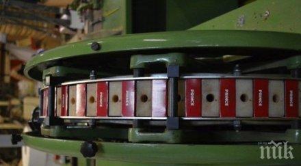 гдбоп помогна разкриването нелегална цигарена фабрика полша снимки