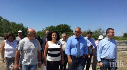 борисов министри направиха обиколка комплекс стара плиска снимки обновена